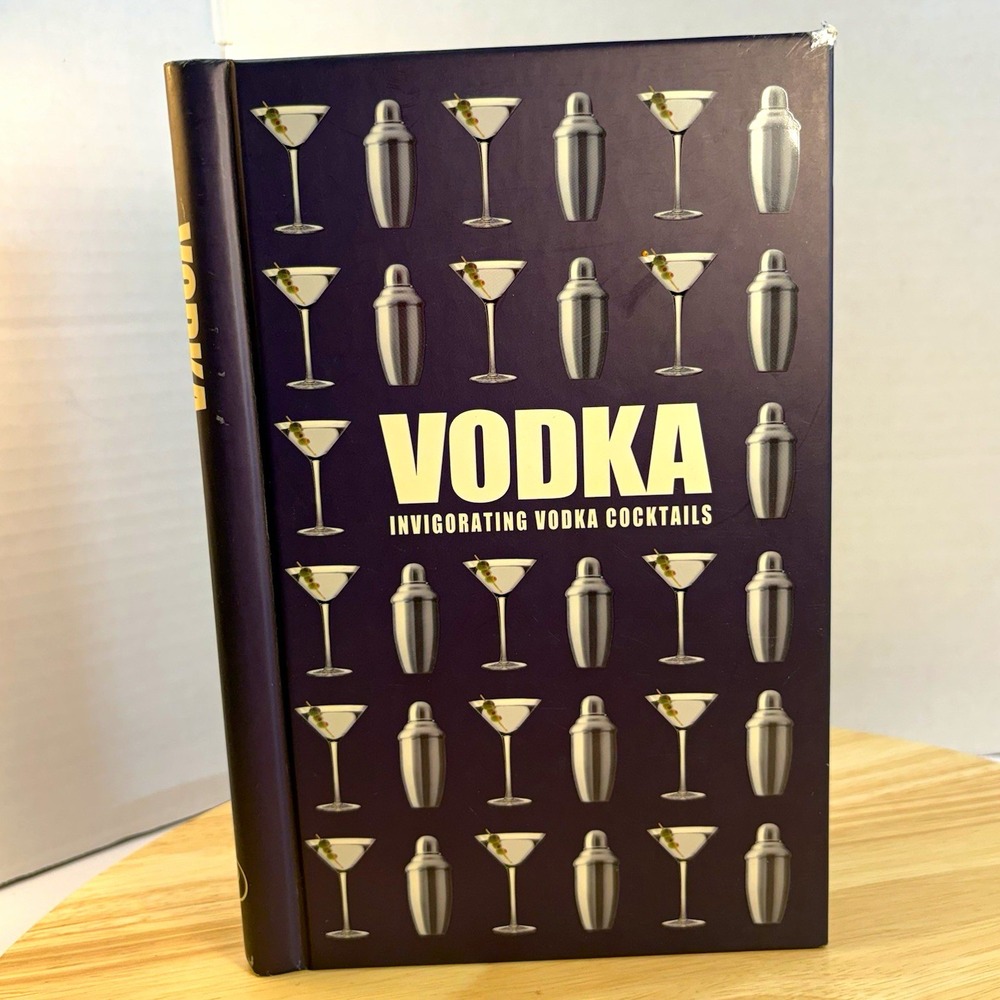 Vodka: Invigorating Vodka Cocktails Spiral Bound Hardback Cookbook Linda Doeser